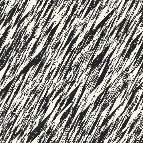 Monochrome Wood Grain Textured Pattern