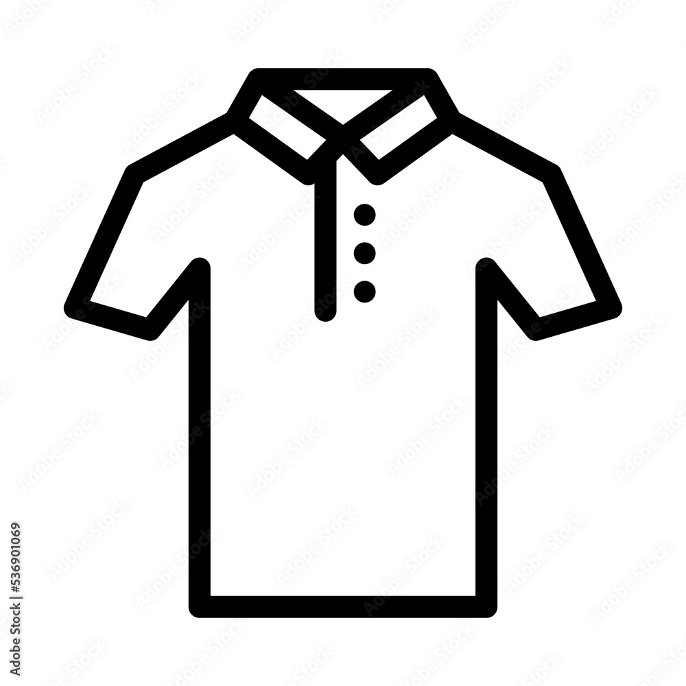 polo shirt line icon illustration vector graphic polo shirt line icon illustration vector graphic