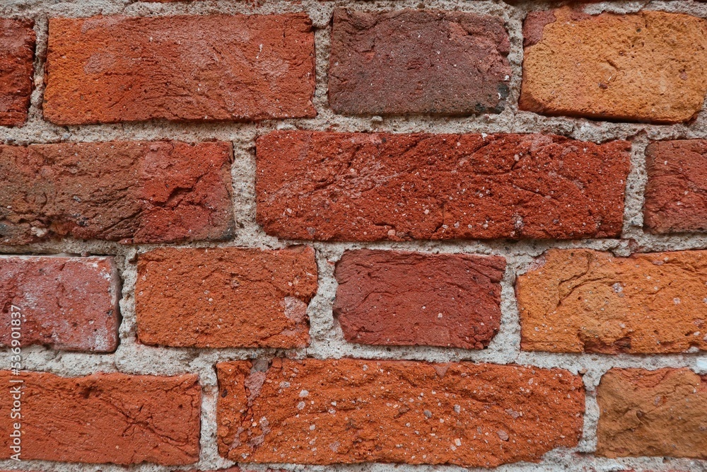 Obraz premium red brick wall