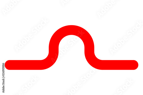 Gymnastics open shoulder trainer vector illustration.