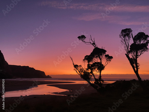 Colorful Beach Sunset