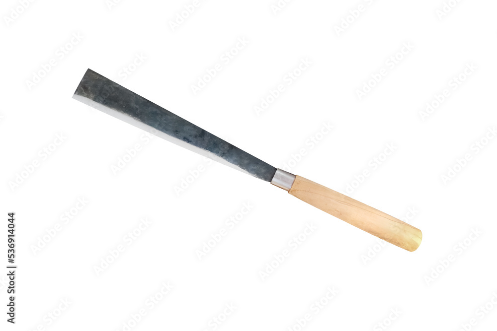 Old knife isolated on white background with clipping path included. Old knife isolated on white background with clipping path included.