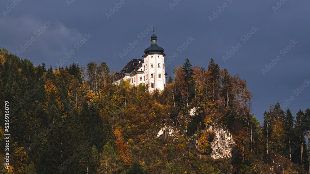 Castle Rothelstein of Admont, a town in the Austrian state of Styria, Europe