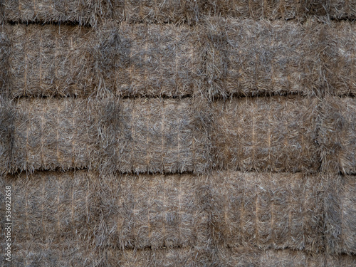 Texture of dried straw