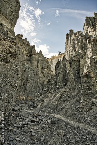 Εκτύπωση καμβά Paths of the Dead, Putangirua Pinnacles, New Zealand