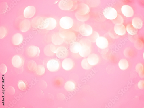 abstract pink background with bokeh