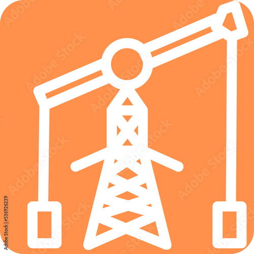 gas oil drilling icon