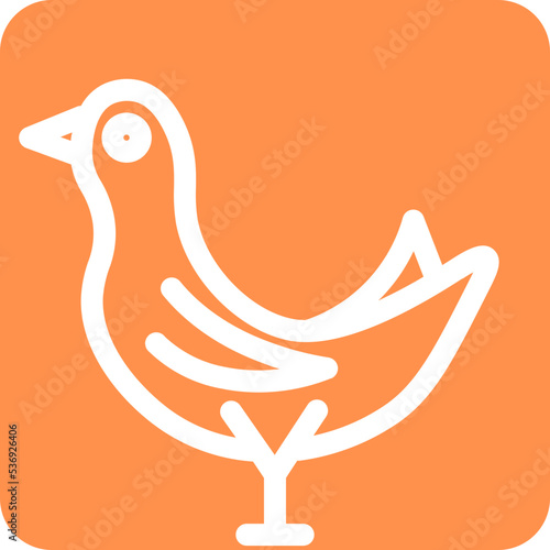 chicken animal meat icon