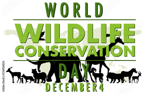 World Wildlife Conservation Day Poster Template