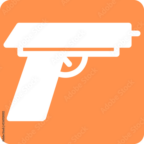pistol weapon gun shooting icon