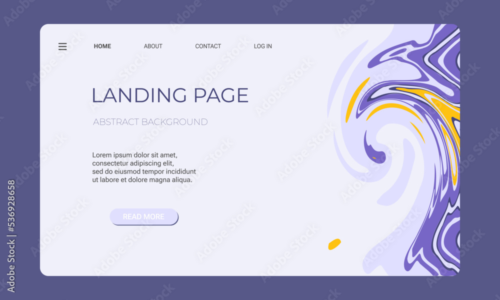 Fluid painting abstract background with liquid marbling paint effect in yellow and purple colors for web banner template, website, landing page and mobile app development
Fluid painting abstract background with liquid marbling paint effect in yellow and purple colors for web banner template, website, landing page and mobile app development