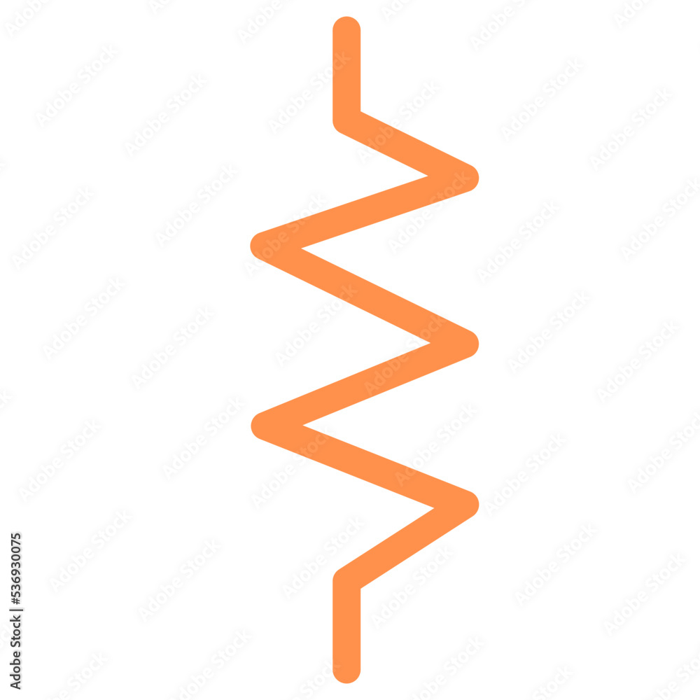 icon resistor sign outline icon icon resistor sign outline icon