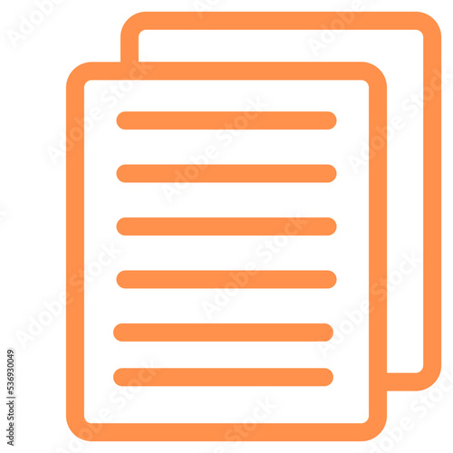 clipboard duplicate list outline icon