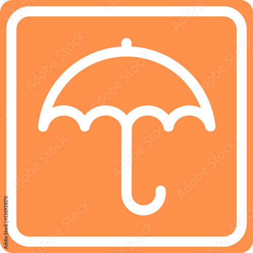 secure security umbrella icon