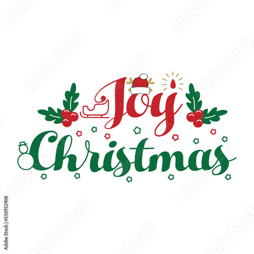 Joy Christmas SVG  Christmas Design