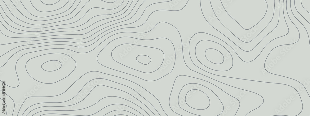 Black and white wave abstract topographic map contour, lines Pattern ...
