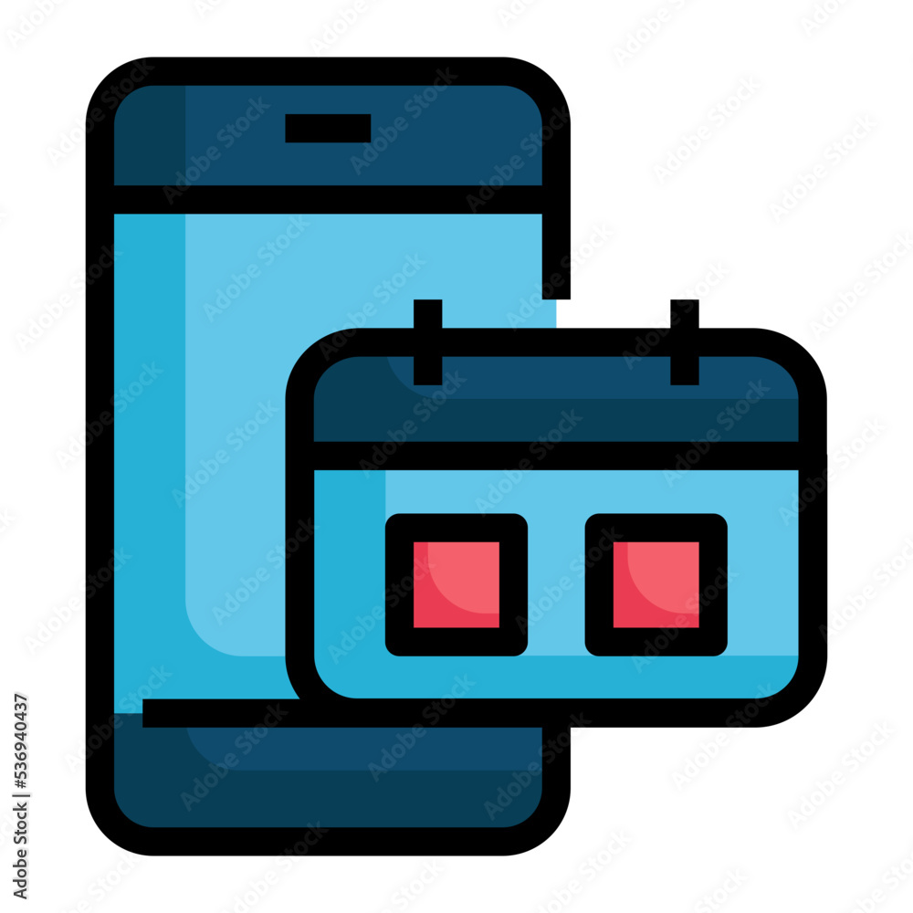 calendar date mobile filled filled outline icon calendar date mobile filled filled outline icon
