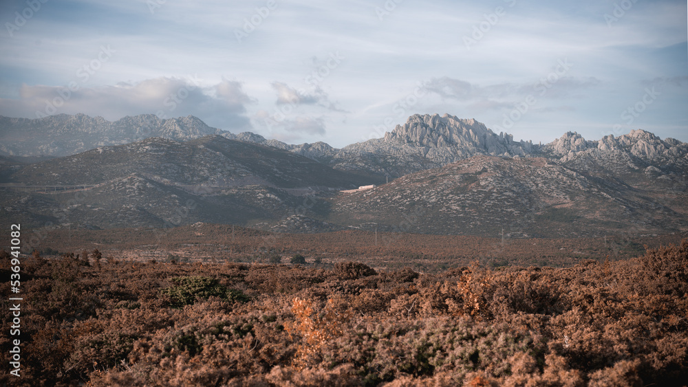 Mountains landscape