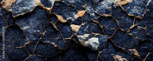 rock texture, navy blue color, toned rough mountain