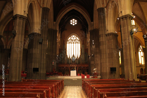 Fototapeta st patrick cathedral in melbourne 