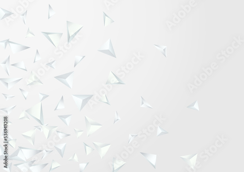 White Elements Business Vector  Gray Background.