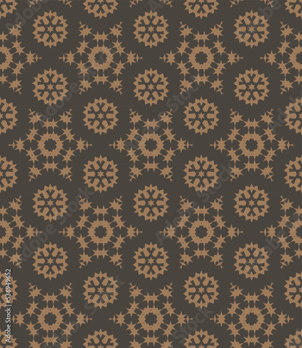 Abstract geometric pattern. A seamless background, vintage texture.	