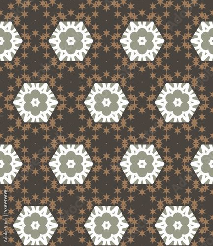 Abstract geometric pattern. A seamless background, vintage texture.	