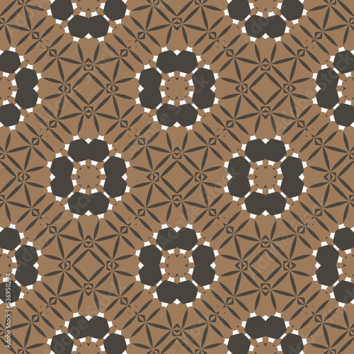 Abstract geometric pattern. A seamless background, vintage texture.	