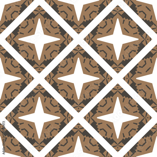 Abstract geometric pattern. A seamless background, vintage texture.	