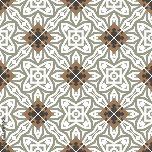 Abstract geometric pattern. A seamless background, vintage texture.	