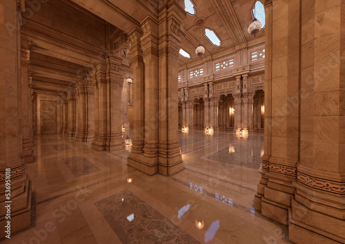 3D Rendering Percian Palace