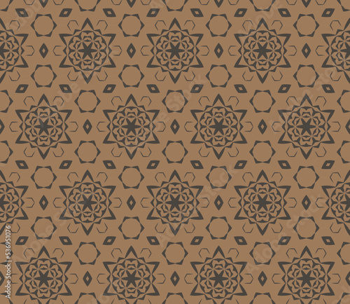 Abstract geometric pattern. A seamless background, vintage texture.	