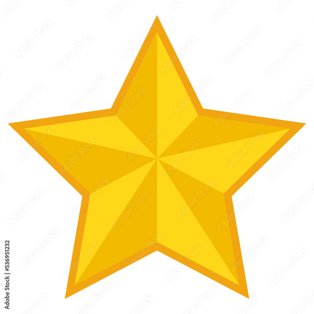 Star icon with outline and sharp angles. Isolated vector illustration Star icon with outline and sharp angles. Isolated vector illustration