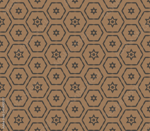 Abstract geometric pattern. A seamless background, vintage texture.	