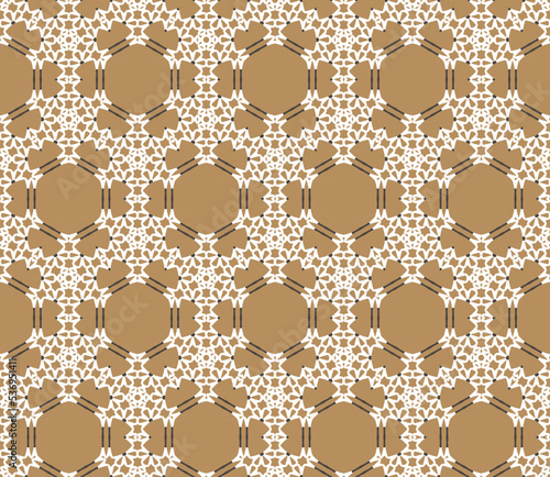 Abstract geometric pattern. A seamless background, vintage texture.	