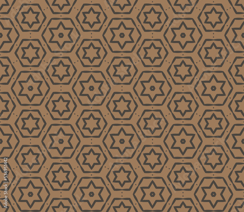 Abstract geometric pattern. A seamless background, vintage texture.	