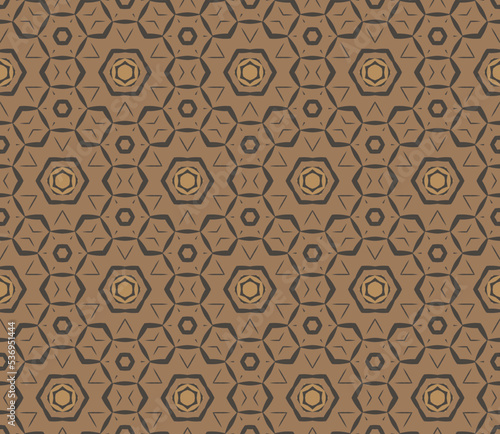 Abstract geometric pattern. A seamless background, vintage texture.	