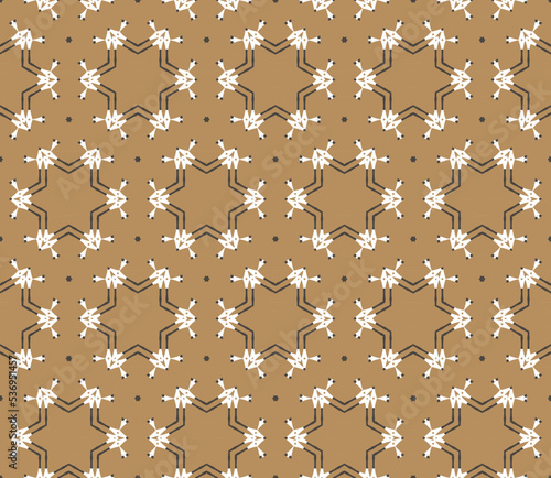 Abstract geometric pattern. A seamless background, vintage texture.	