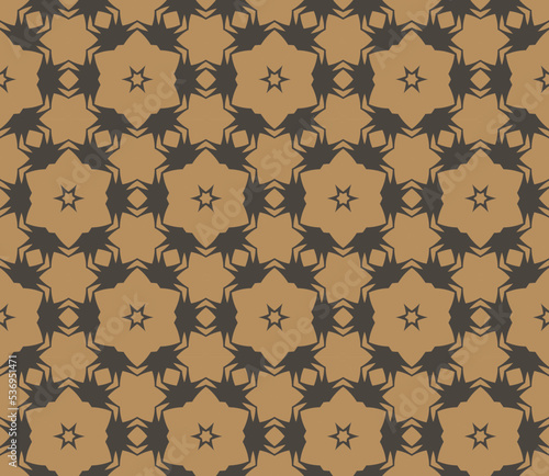 Abstract geometric pattern. A seamless background, vintage texture.	