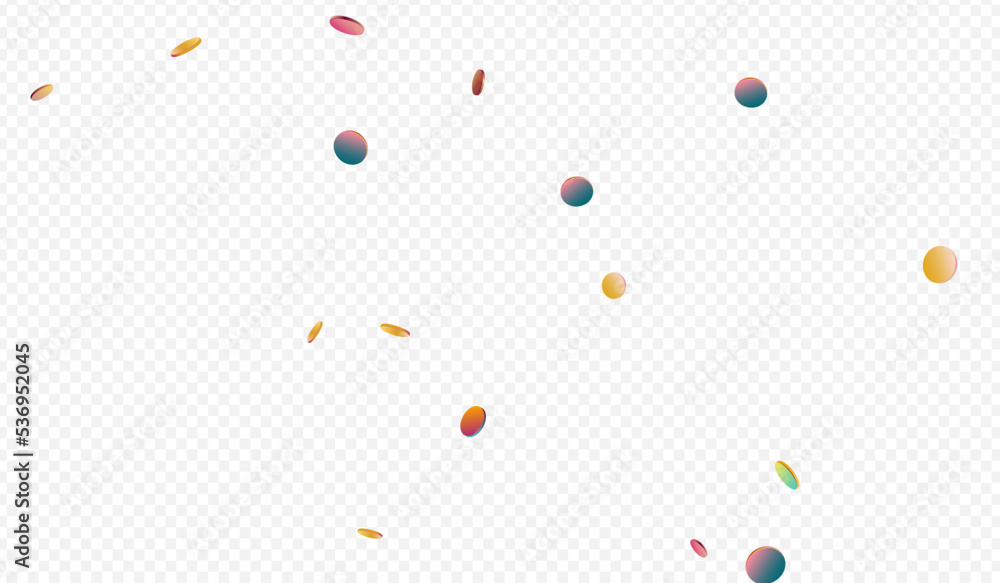 Multicolored Dot Carnival Transparent Background. Multicolored Dot Carnival Transparent Background.