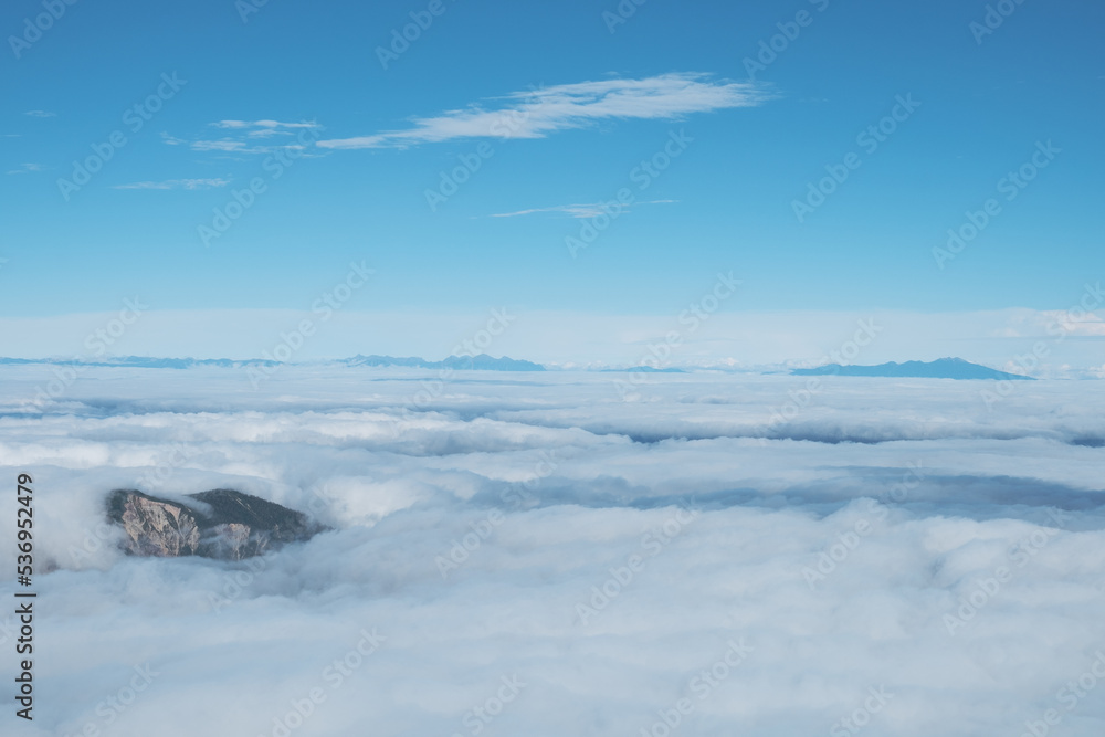 Obraz premium 美しい山の風景