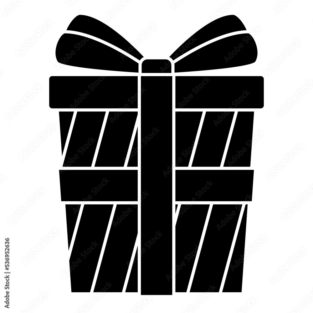 Gift box isolated on white background Gift box isolated on white background
