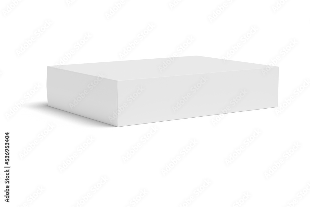Cereal box mockup 3D Rendering and transparent background Cereal box mockup 3D Rendering and transparent background