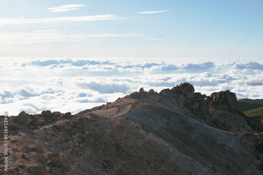 美しい山の風景
