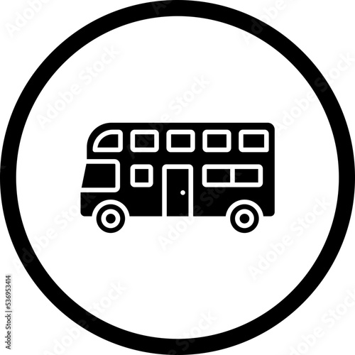 Double Decker Icon Style