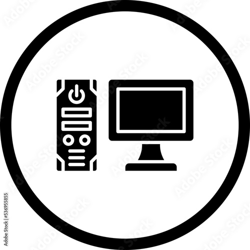 Gaming Pc Icon Style