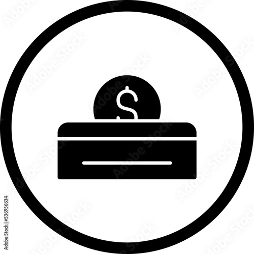 Donation Based Crowdfunding Icon Style