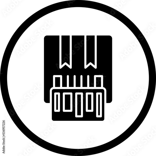 Stock Keeping Unit Icon Style