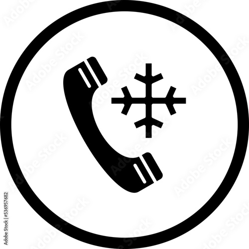 Cold Calling Icon Style