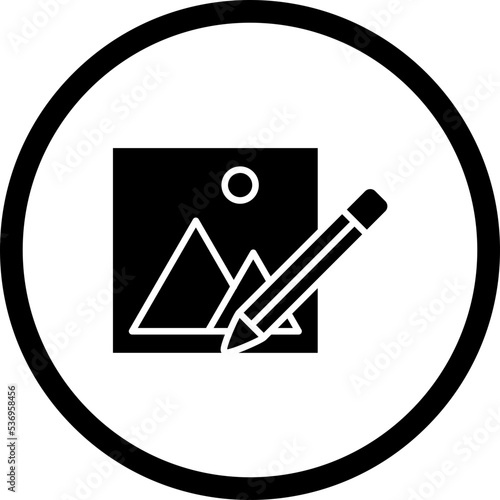 Photo Editing Icon Style